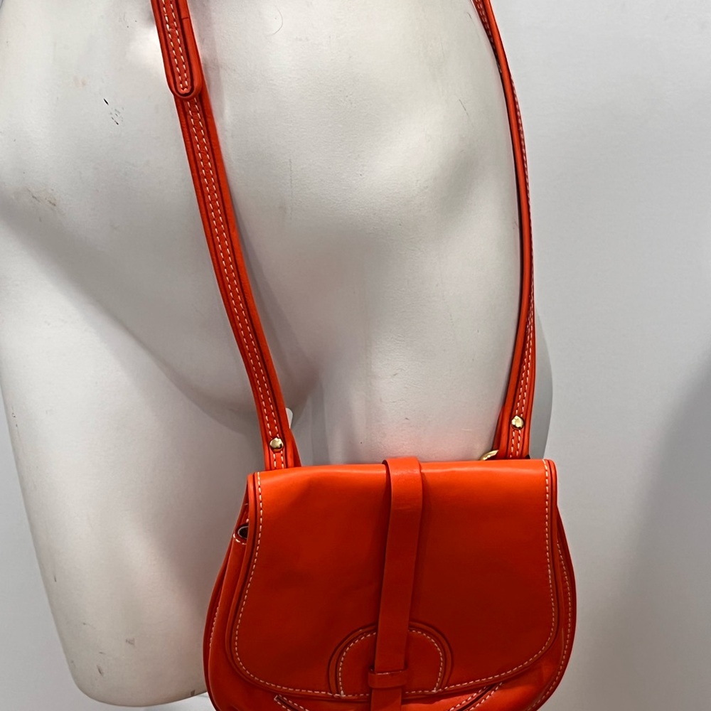 Isaac Mizrahi Leather Crossbody Bag